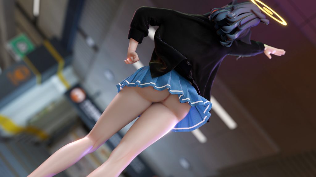 Blender70 【 猫冢响-DEEP BLUE TOWNへおいでよ】