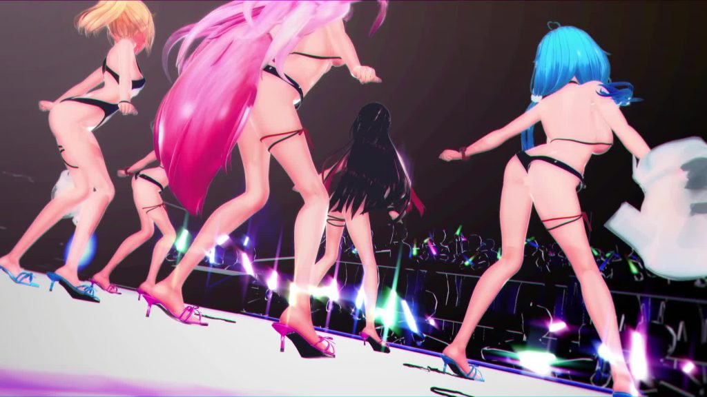 【DANCE&SEX】沙花叉ク◯ヱ、雪花ラ◯ィ、博衣こ◯り、A◯Ki、風真い◯はの夏衣装で気まぐれメルシィ(差分:いろいろ)