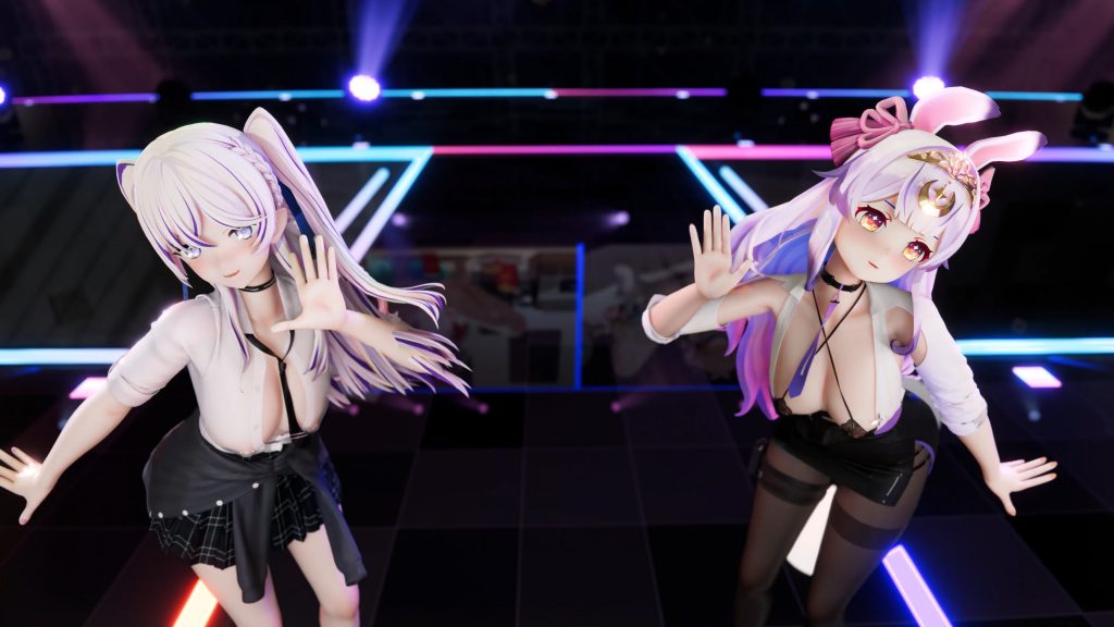 Blender166【兰音&东雪莲 – 愛包ダンスホール】